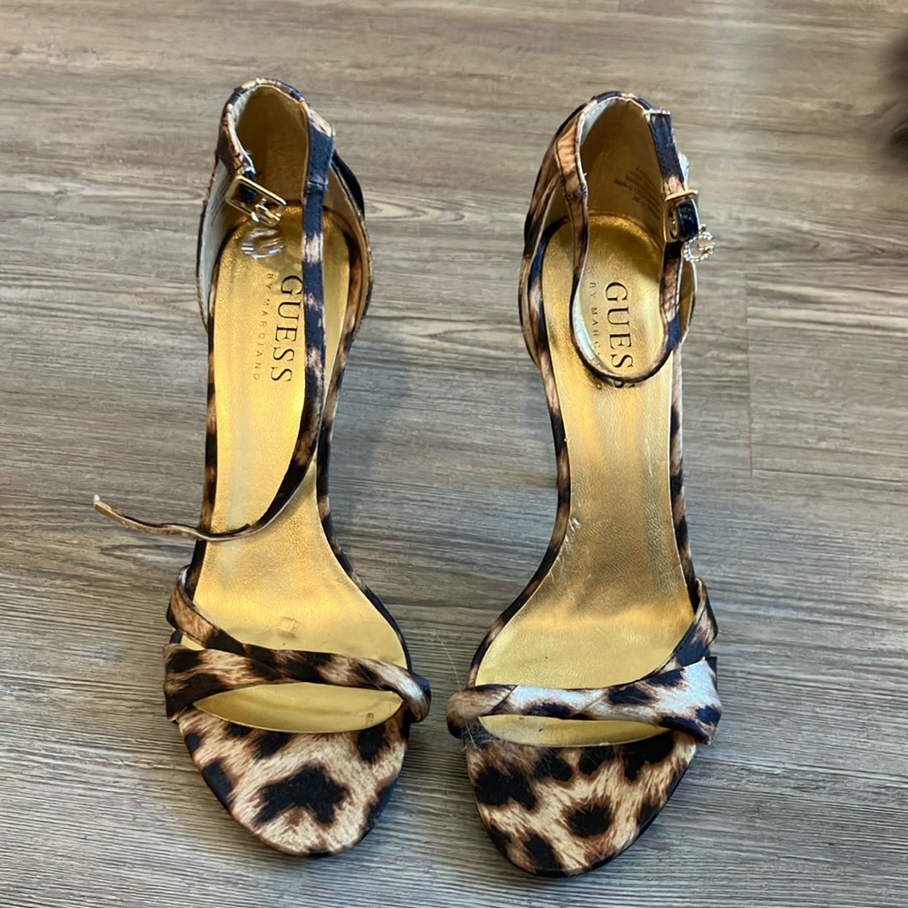 GUESS Leopard Print Women's Heels